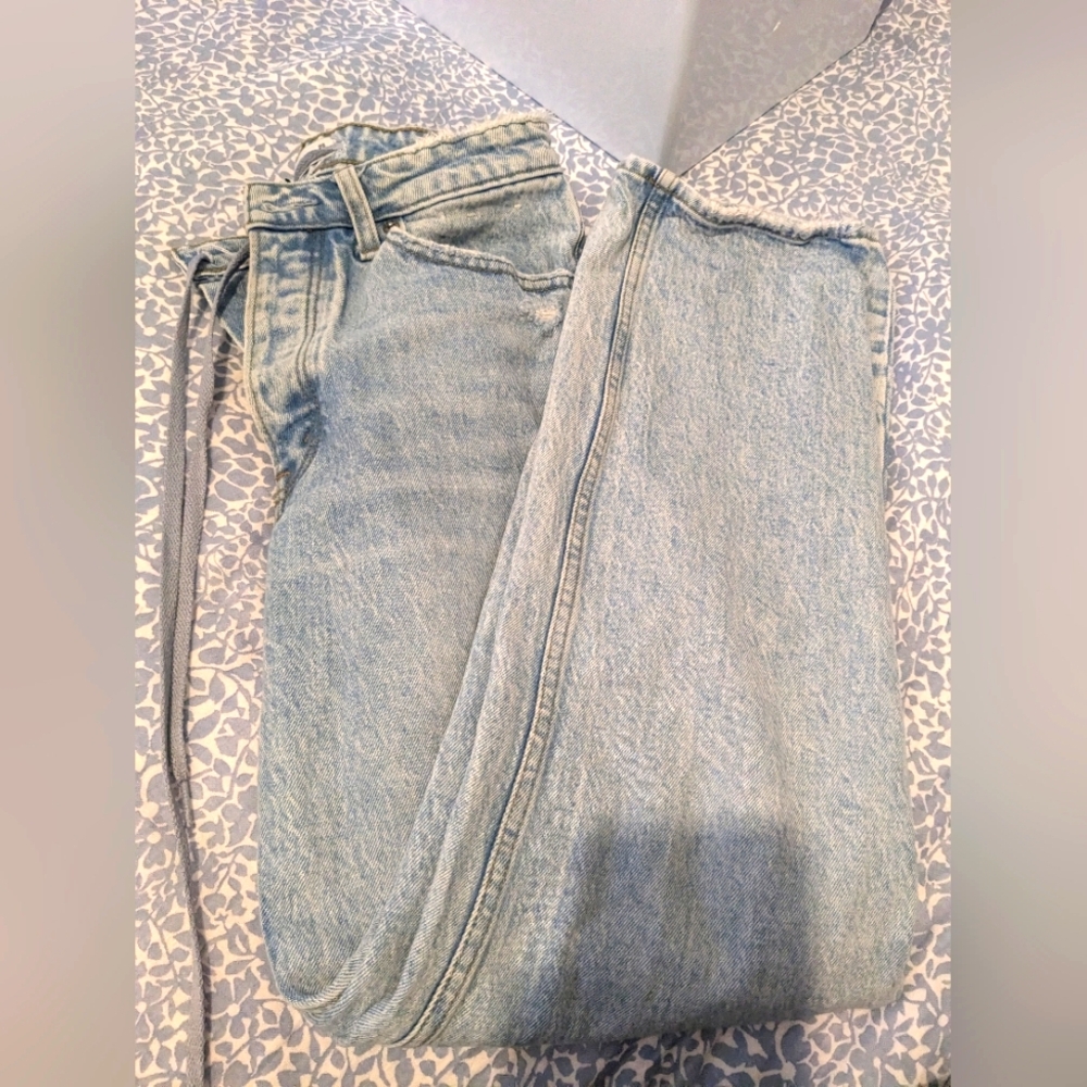 Abercrombie& Fitch the dad high-rise curve love jeans